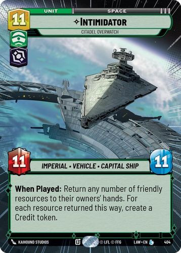 [07-LAW-EN-0404](L) Intimidator - Citadel Overwatch (Hyperspace)
