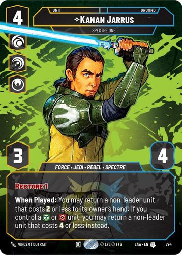 [07-LAW-EN-0794](U) Kanan Jarrus - Spectre One (Prestige)