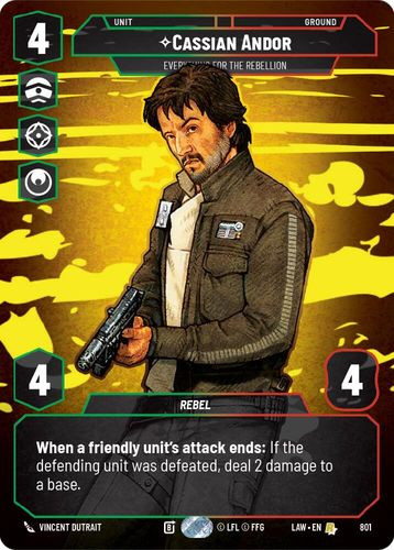 [07-LAW-EN-0801](R) Cassian Andor - Everything for the Rebellion (Prestige)