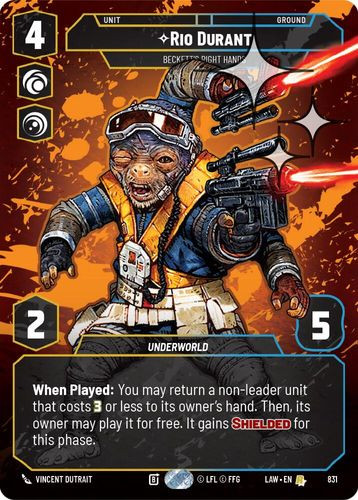 [07-LAW-EN-0831](R) Rio Durant - Beckett's Right Hands (Prestige) (Foil)