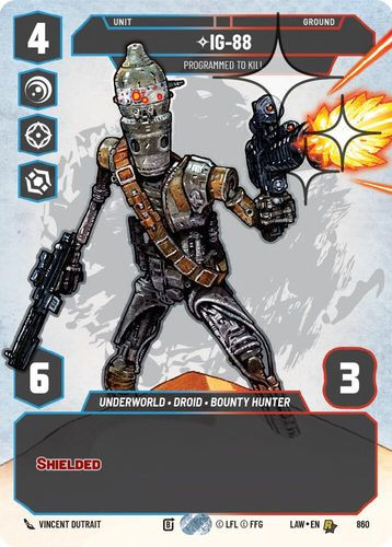 [07-LAW-EN-0860](R) IG-88 - Programmed to Kill (Prestige) (Foil)