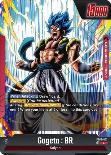 ドラゴンボールカード Gogeta FB-09 FB09-001](L) Gogeta : BR - Grand J Games