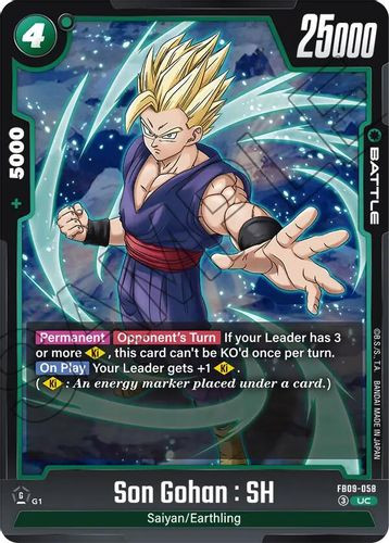 [FB09-058](UC) Son Gohan : SH