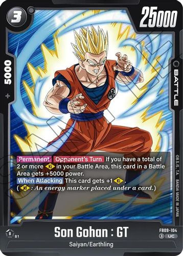 [FB09-104](UC) Son Gohan : GT