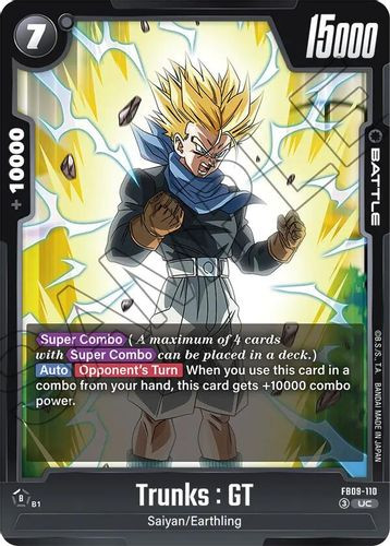 [FB09-110](UC) Trunks : GT