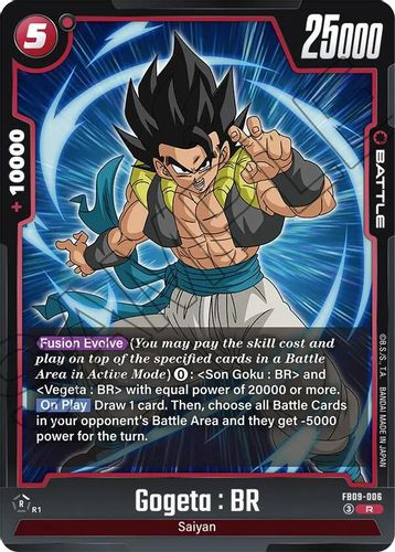 [FB09-006](R) Gogeta : BR (Foil)
