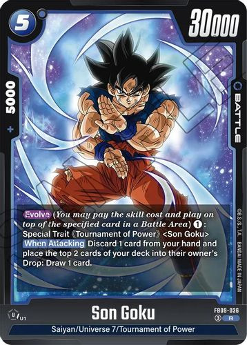 [FB09-036](R) Son Goku (Foil)