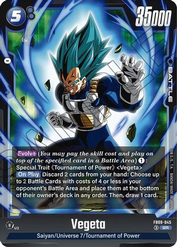 [FB09-045](SR) Vegeta (Foil)