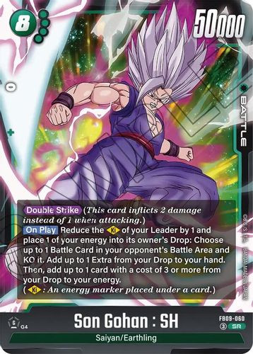[FB09-060](SR) Son Gohan : SH (Foil)