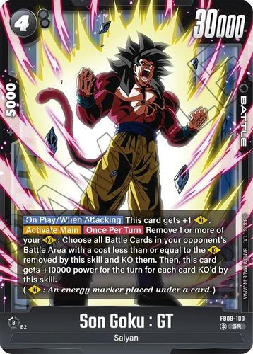 [FB09-100](SR) Son Goku : GT (Foil)