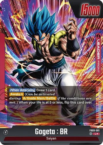 [FB09-001](L) Gogeta : BR (1 Star Alt Art) (Foil)