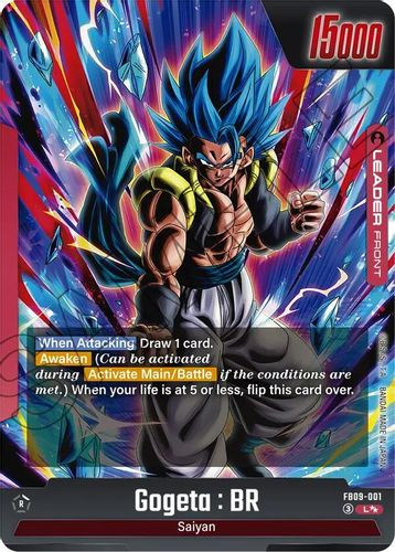 [FB09-001](L) Gogeta : BR // Gogeta : BR {2 Star Alt Art} {Foil}