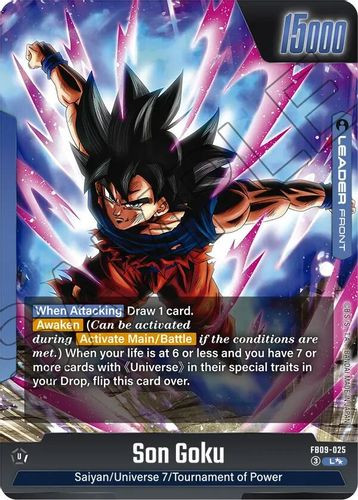 [FB09-025](L) Son Goku // Son Goku {2 Star Alt Art} {Foil}