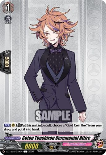 [DZ-TB02/079EN](C) Gotou Toushirou Ceremonial Attire