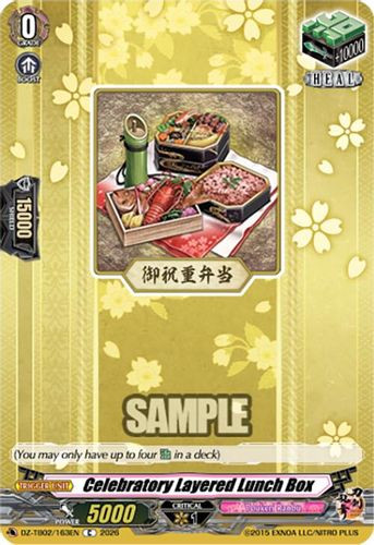 [DZ-TB02/163EN](C) Celebratory Layered Lunch Box