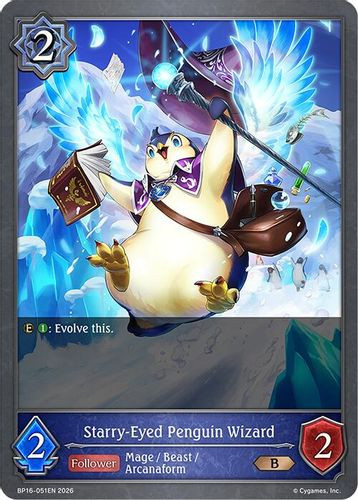 [BP16-051EN](B) Starry-Eyed Penguin Wizard