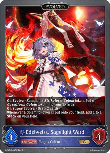 [BP16-044EN](G) Edelweiss, Sagelight Ward (Evolved)