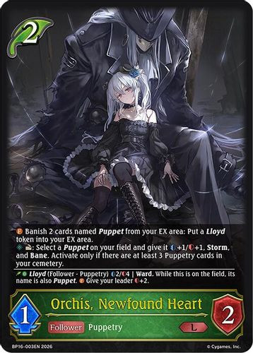 [BP16-003EN](L) Orchis, Newfound Heart