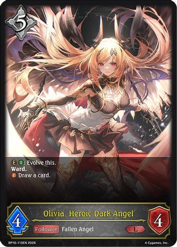 [BP16-113EN](L) Olivia, Heroic Dark Angel