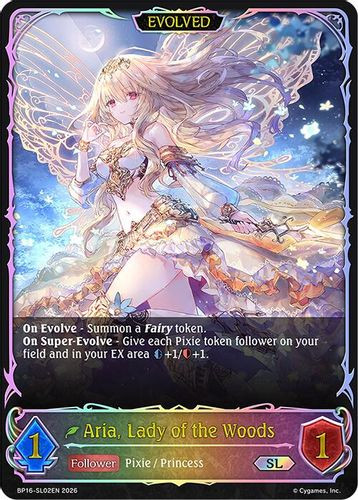 [BP16-SL02EN](SL) Aria, Lady of the Woods (Evolved) (Super Legendary)