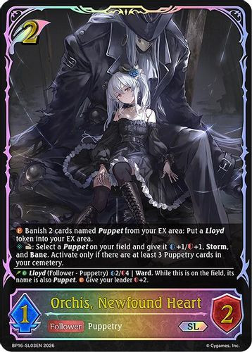 [BP16-SL03EN](SL) Orchis, Newfound Heart (Super Legendary)
