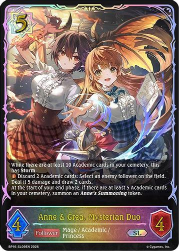 [BP16-SL09EN](SL) Anne & Grea, Mysterian Duo (Super Legendary)