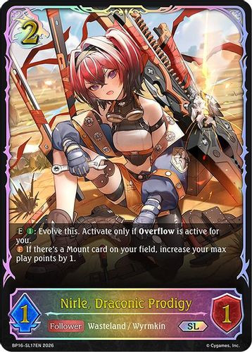 [BP16-SL17EN](SL) Nirle, Draconic Prodigy (Super Legendary)