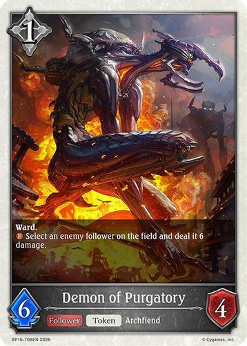 [BP16-T08EN](T) Demon of Purgatory (Token)