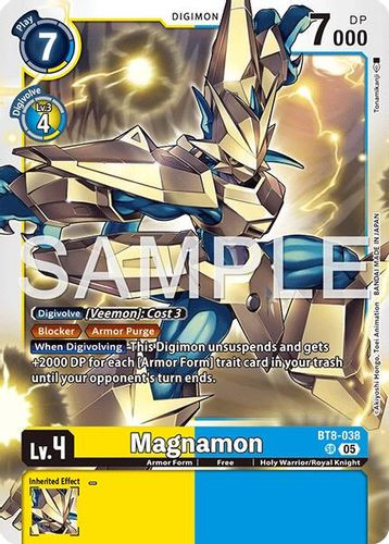 [BT08-038](SR) Magnamon (AD01 Reprint) (Foil)