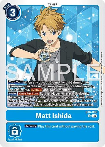 [BT06-088](R) Matt Ishida (AD01 Reprint) (Foil)