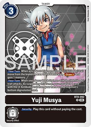 [BT08-092](R) Yuji Musya (AD01 Reprint) (Foil)