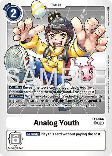 [EX01-066](R) Analog Youth (AD01 Reprint) (Foil)