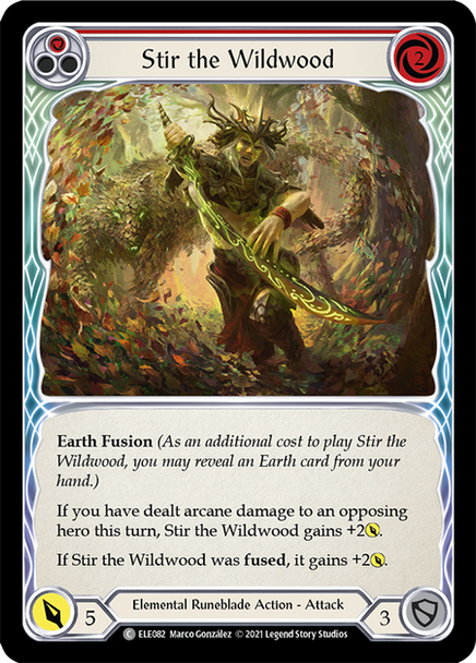 FAB05 ELE-082C Stir the Wildwood (Red) (1st ed)