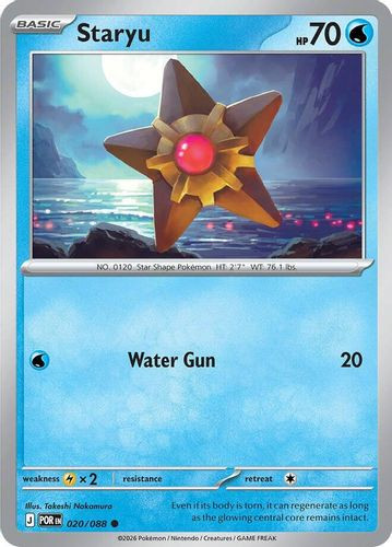 |ME03|[POR-020/088](C) Staryu {Reverse Holo}