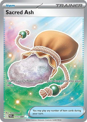 |ME03|[POR-115/088](SRR) Sacred Ash {Holo}