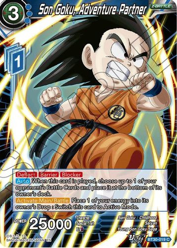 [BT30-019](C) Son Goku, Adventure Partner