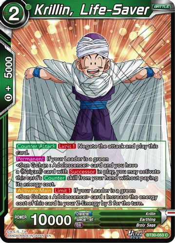 [BT30-053](C) Krillin, Life-Saver