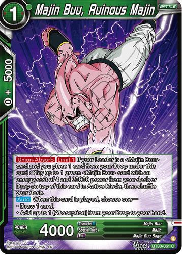 [BT30-061](C) Majin Buu, Ruinous Majin