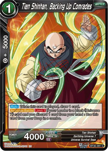 [BT30-091](C) Tien Shinhan, Backing Up Comrades