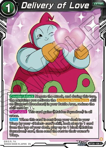 [BT30-106](C) Delivery of Love