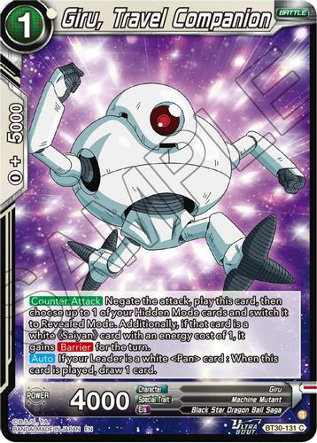 [BT30-131](C) Giru, Travel Companion