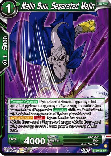 [BT30-063](R) Majin Buu, Separated Majin (Foil)