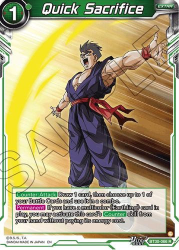 [BT30-066](R) Quick Sacrifice (Foil)