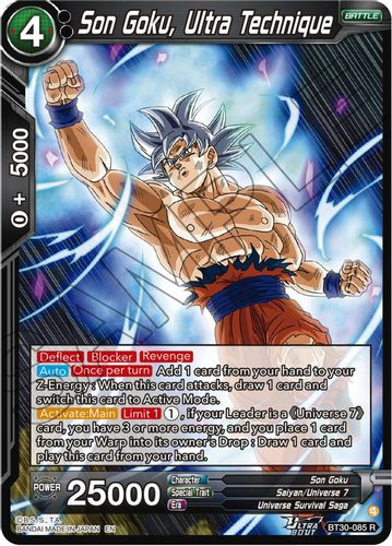 [BT30-085](R) Son Goku, Ultra Technique (Foil)