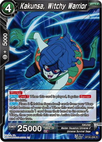 [BT30-099](R) Kakunsa, Witchy Warrior (Foil)