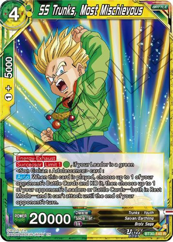 [BT30-140](R) SS Trunks, Most Mischievous (Foil)