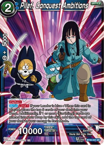 [BT30-031](SR) Pilaf, Conquest Ambitions (Foil)