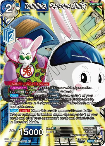 [BT30-136](SR) Toninjinka, Fearsome Ability (Foil)