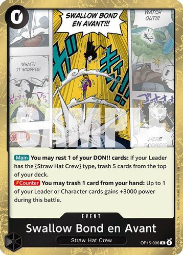 [OP15-096](R) Swallow Bond en Avant (Foil)