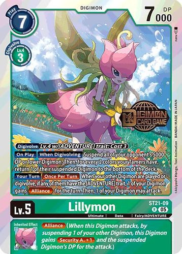 [ST21-09](R) Lillymon (SD21 Release Event) (Foil)
